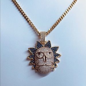 Icy Rick Pendant Necklace